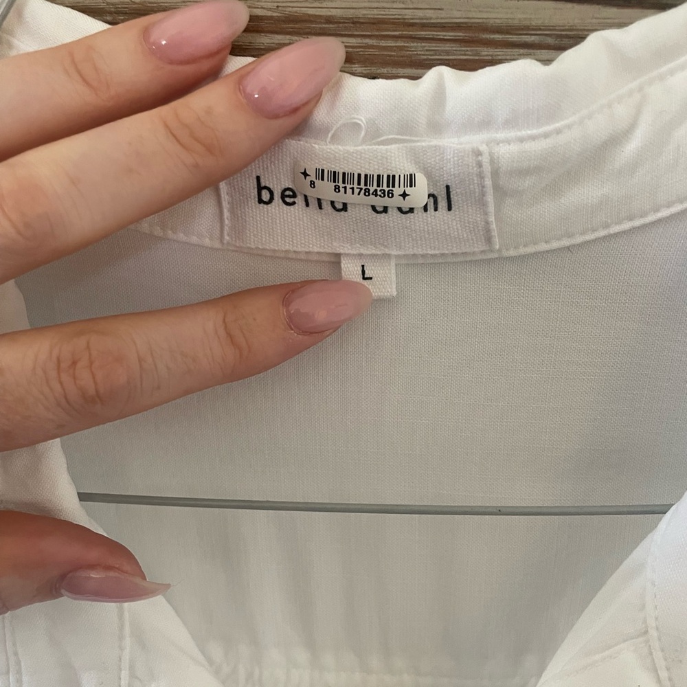 Bell Dahl Shirt Tail Button Down - Picture 6 of 8